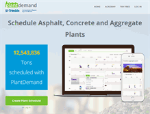 Tablet Screenshot of plantdemand.com